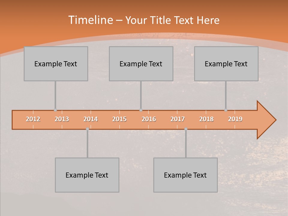 Sun Sundown Energy PowerPoint Template