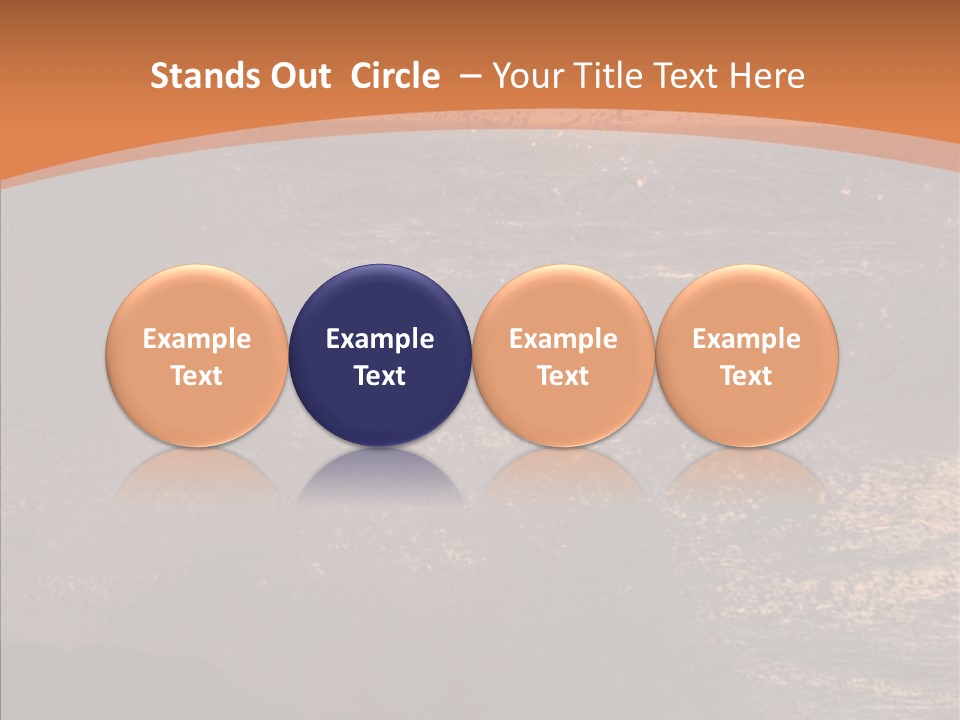 Sun Sundown Energy PowerPoint Template