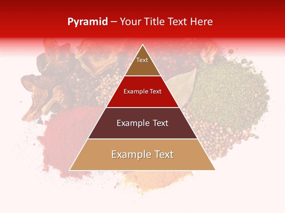Green Curcuma Coriander PowerPoint Template