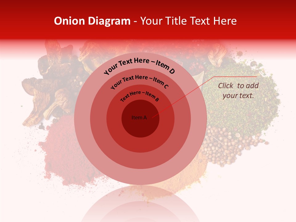 Green Curcuma Coriander PowerPoint Template