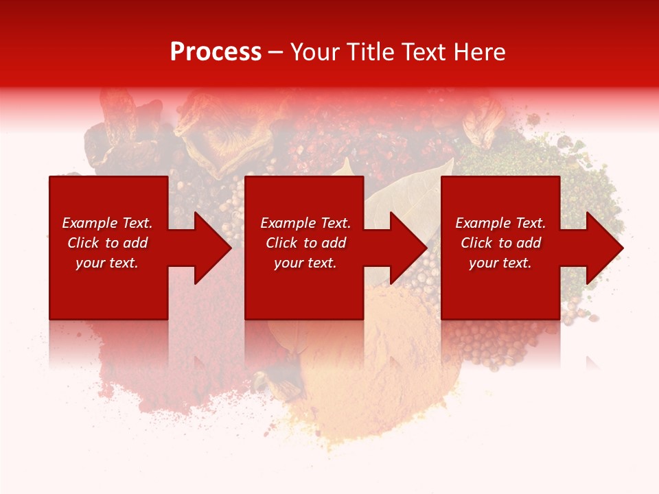 Green Curcuma Coriander PowerPoint Template