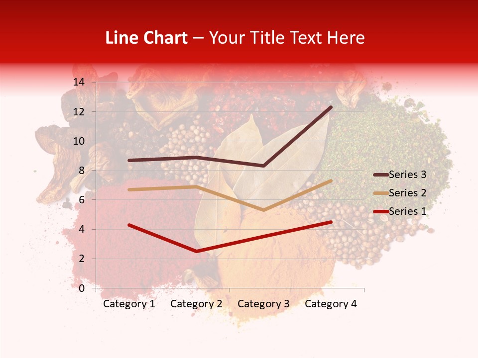Green Curcuma Coriander PowerPoint Template