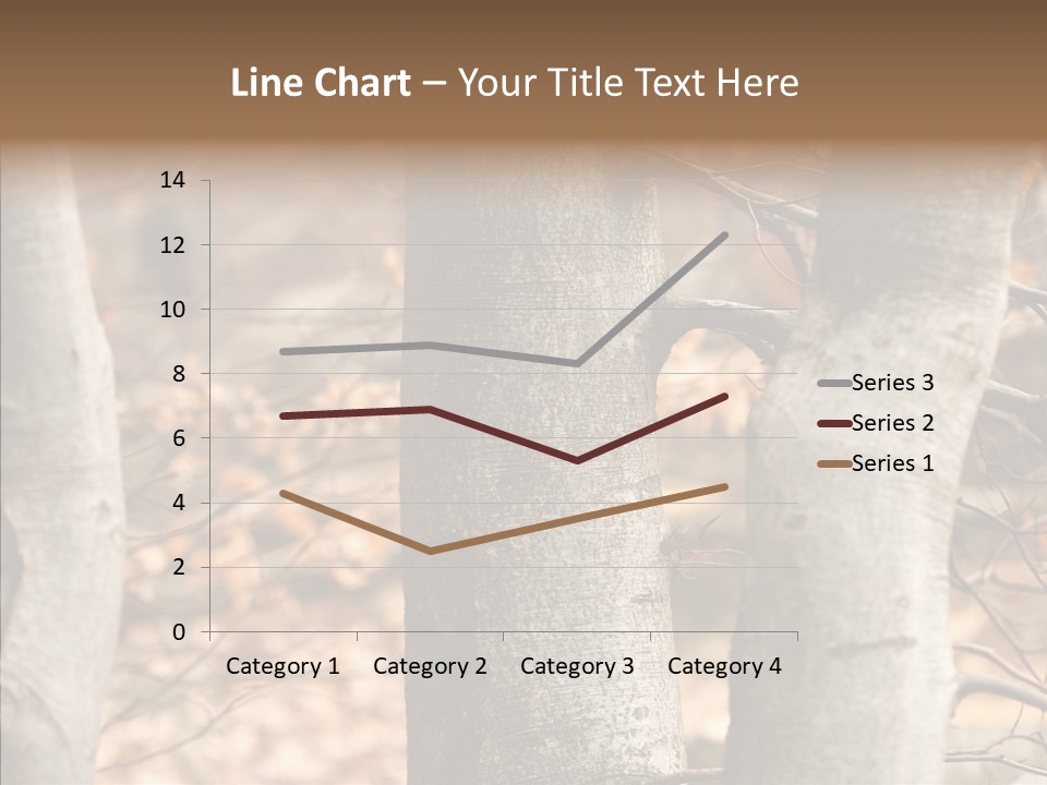 Shape Tree Detail PowerPoint Template