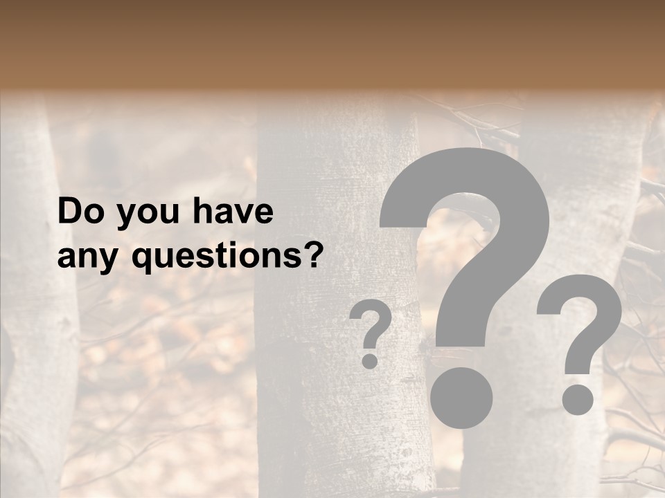 Shape Tree Detail PowerPoint Template