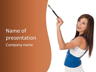 Improvement Art Background PowerPoint Template