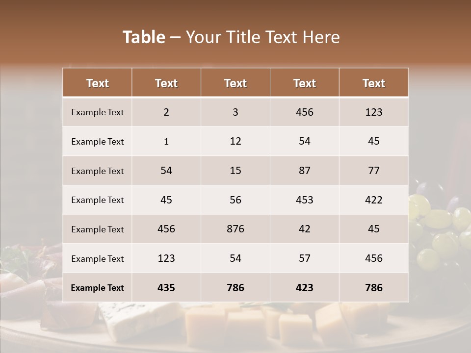 Store Fermenting Photography PowerPoint Template