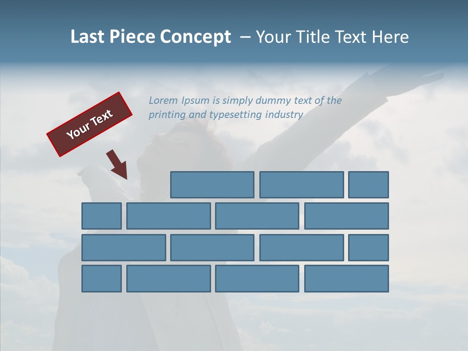 Storm Indoor Wind PowerPoint Template