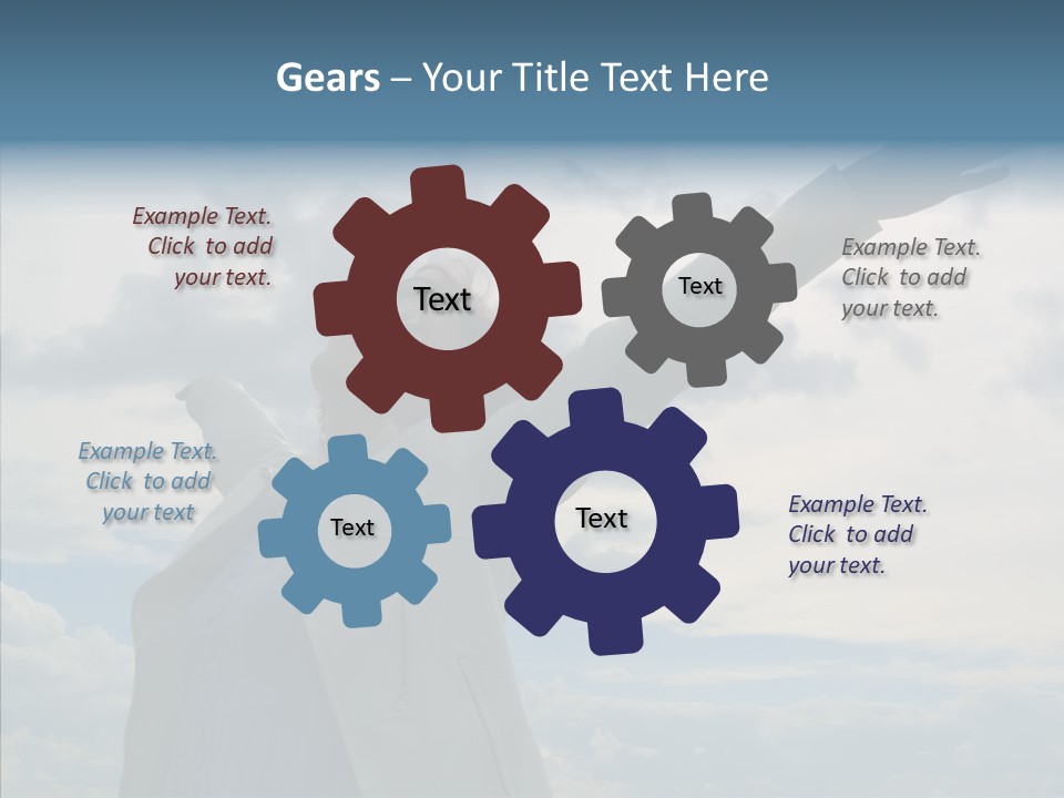 Storm Indoor Wind PowerPoint Template