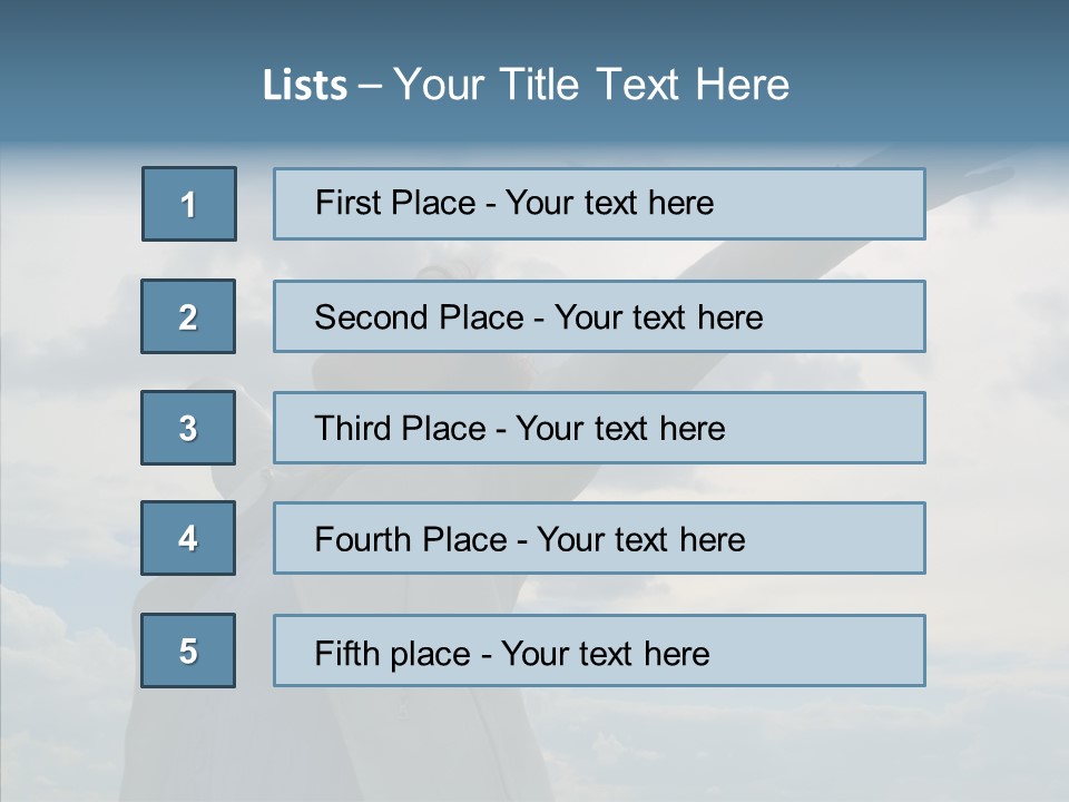 Storm Indoor Wind PowerPoint Template