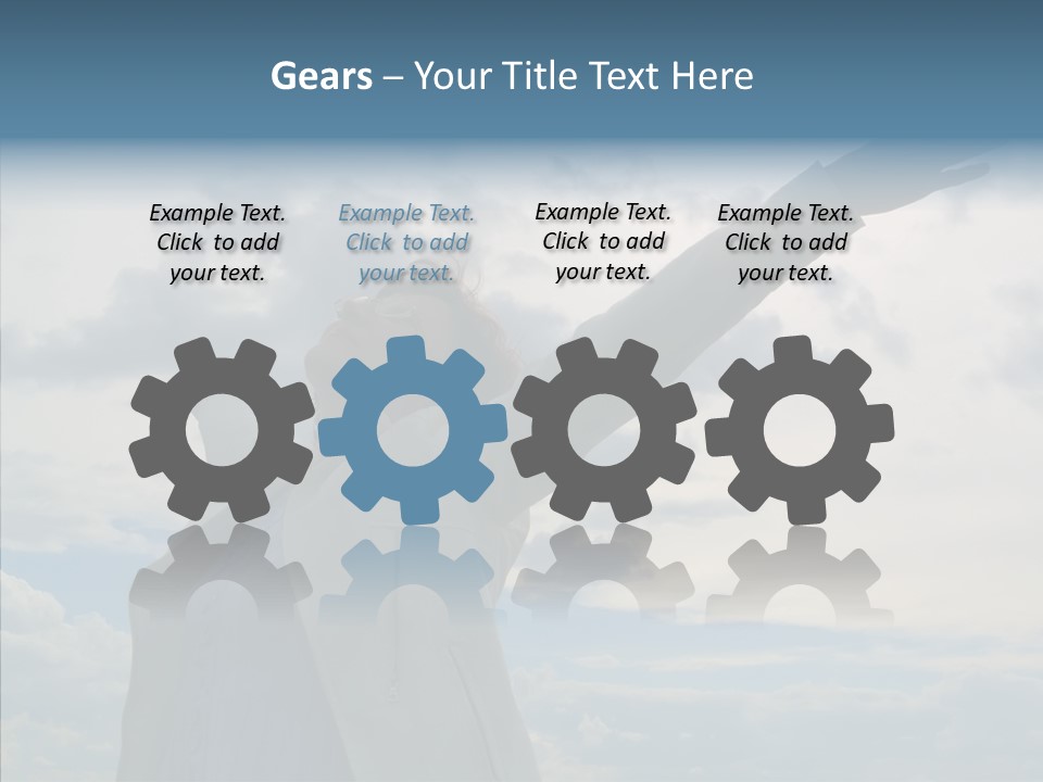 Storm Indoor Wind PowerPoint Template