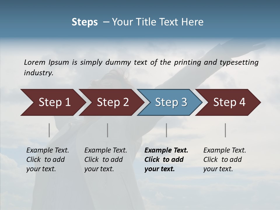 Storm Indoor Wind PowerPoint Template