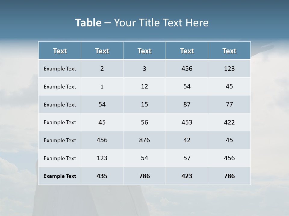 Storm Indoor Wind PowerPoint Template