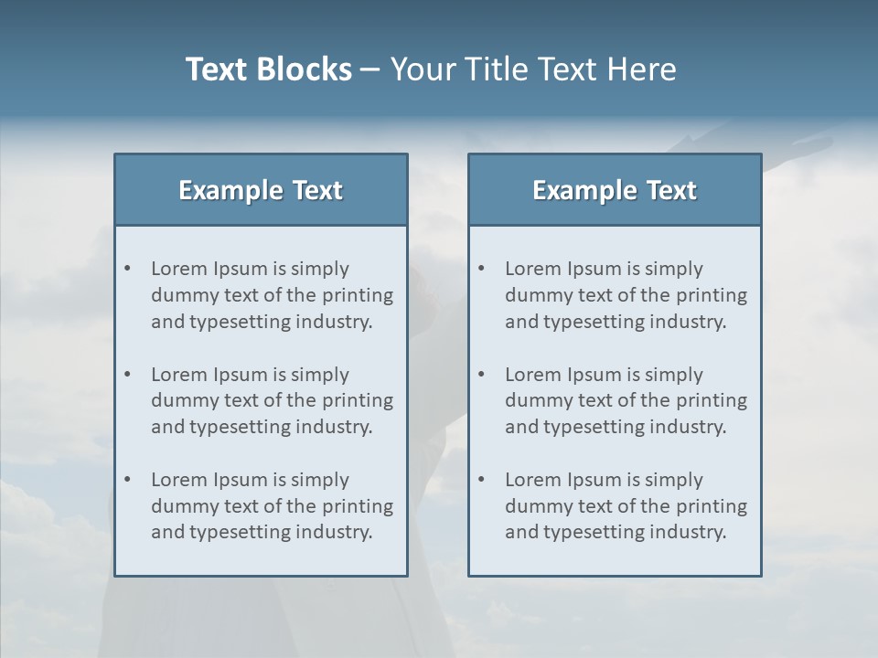 Storm Indoor Wind PowerPoint Template