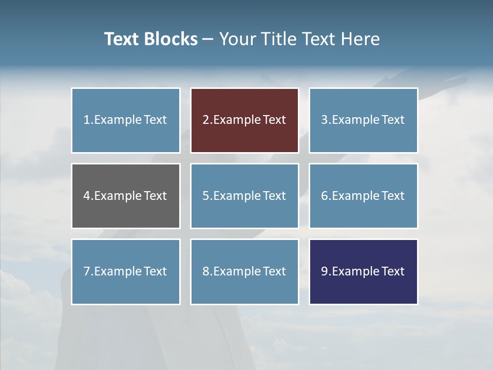 Storm Indoor Wind PowerPoint Template