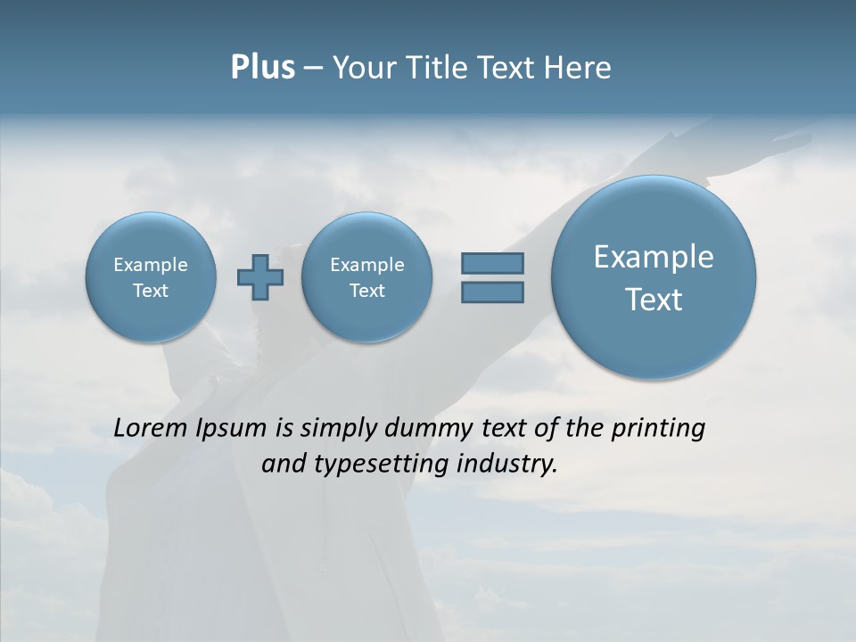 Storm Indoor Wind PowerPoint Template
