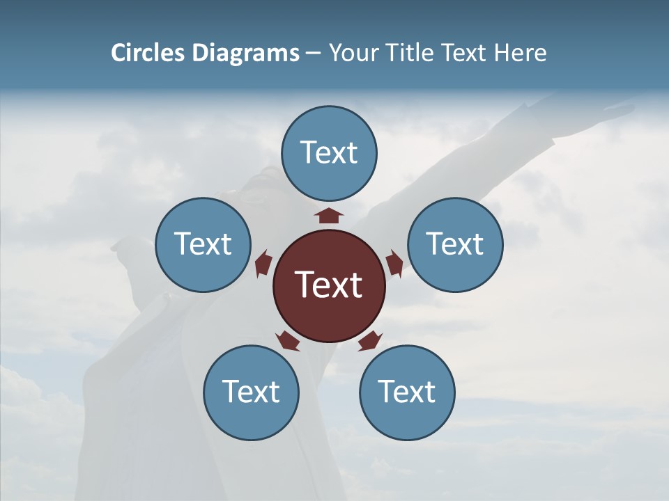 Storm Indoor Wind PowerPoint Template