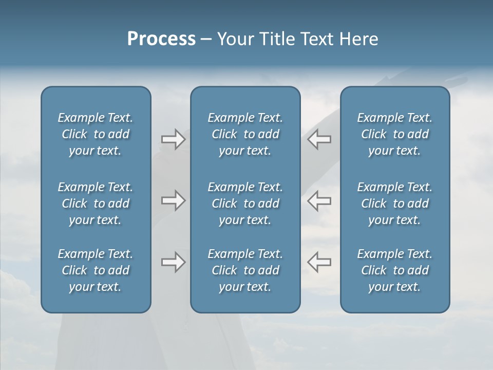 Storm Indoor Wind PowerPoint Template
