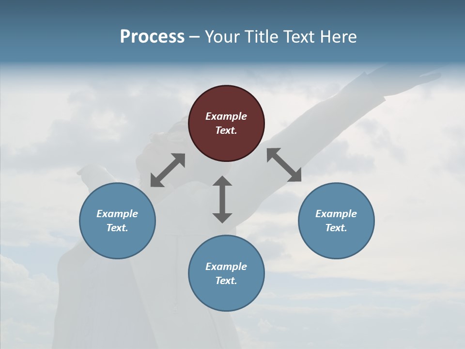 Storm Indoor Wind PowerPoint Template