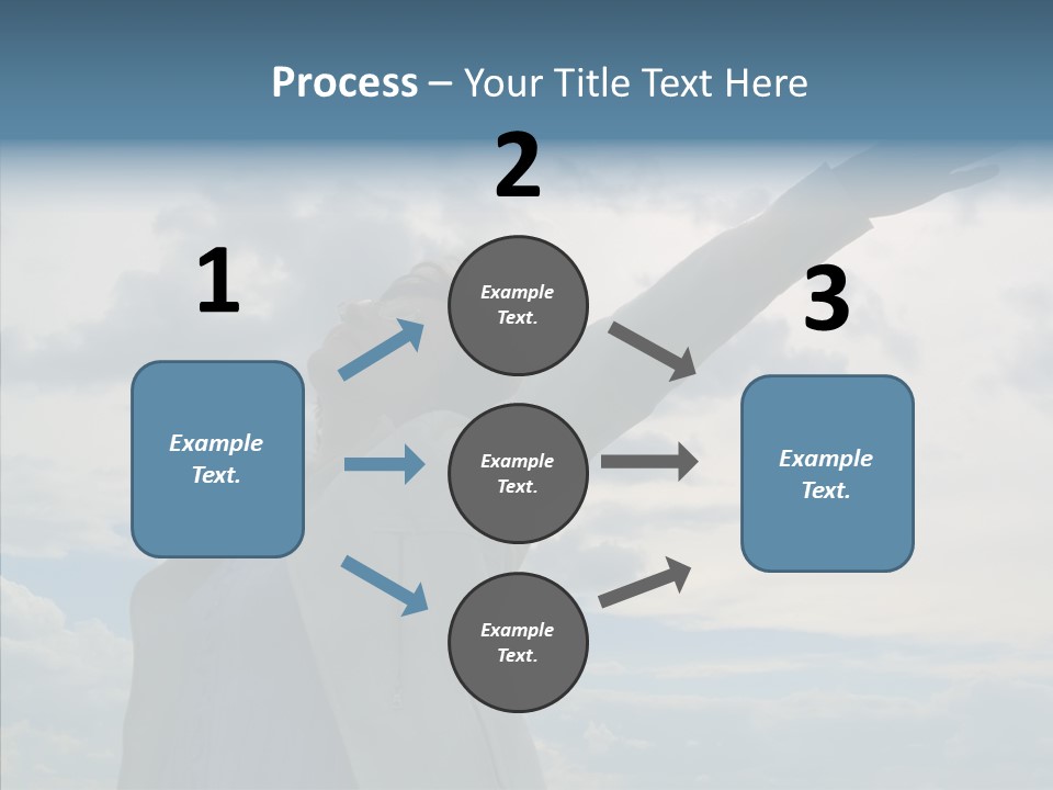 Storm Indoor Wind PowerPoint Template
