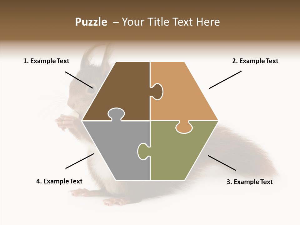 Cut Isolated Profile PowerPoint Template