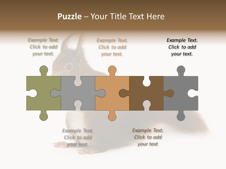 Cut Isolated Profile PowerPoint Template