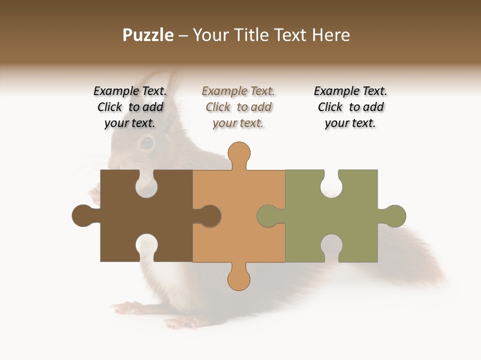 Cut Isolated Profile PowerPoint Template