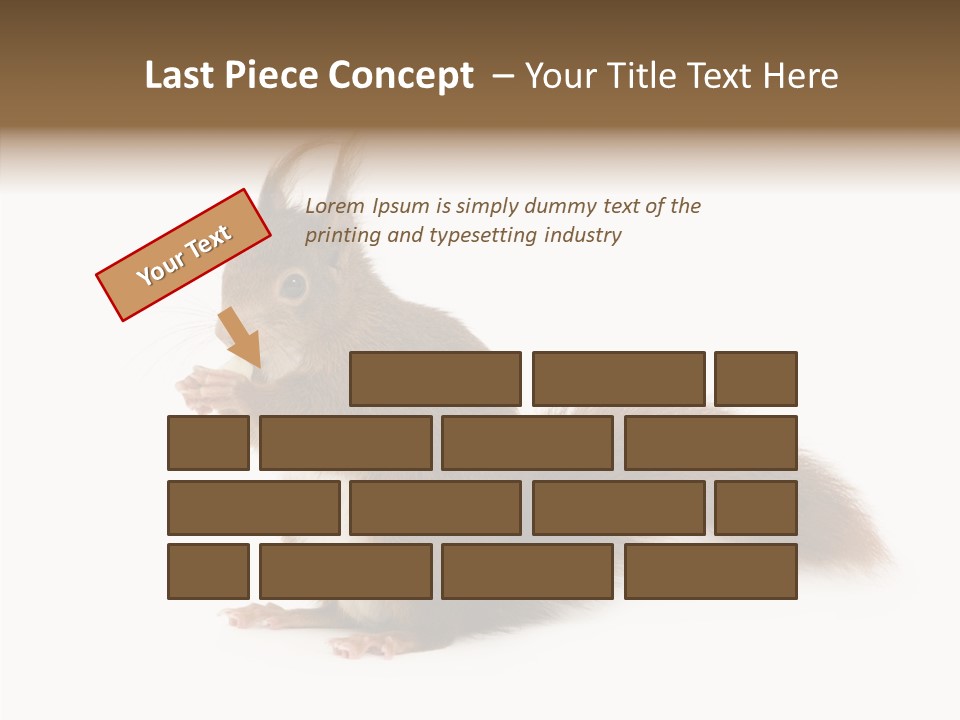 Cut Isolated Profile PowerPoint Template
