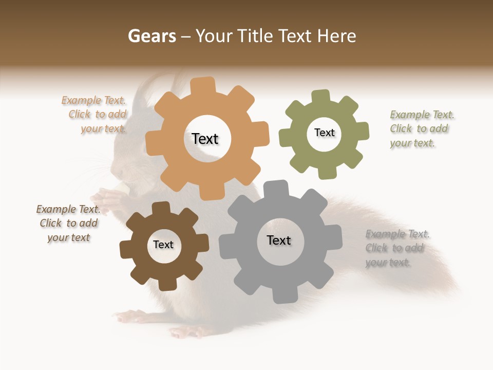 Cut Isolated Profile PowerPoint Template