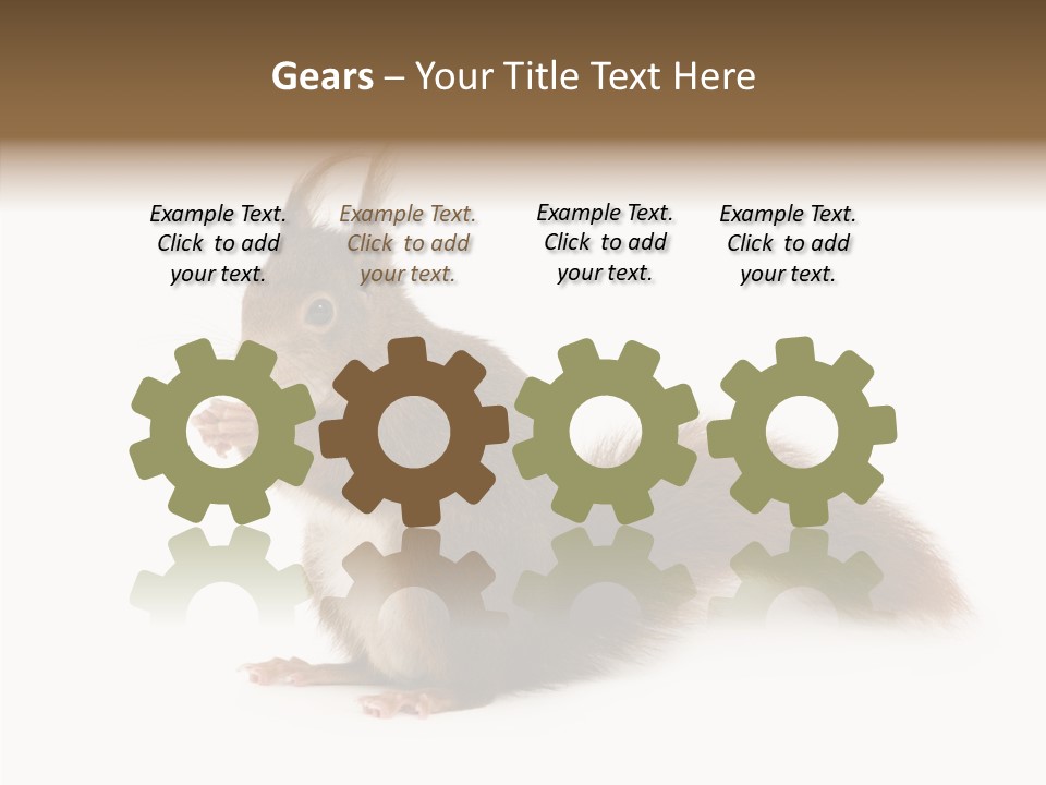 Cut Isolated Profile PowerPoint Template