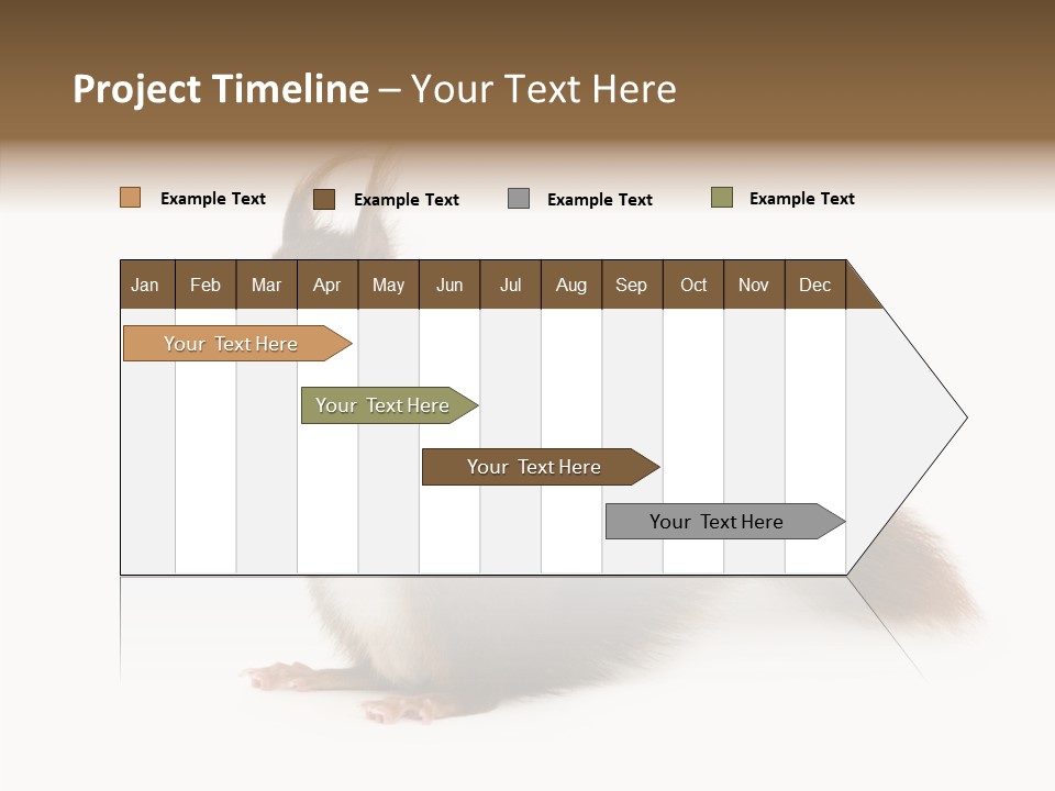 Cut Isolated Profile PowerPoint Template