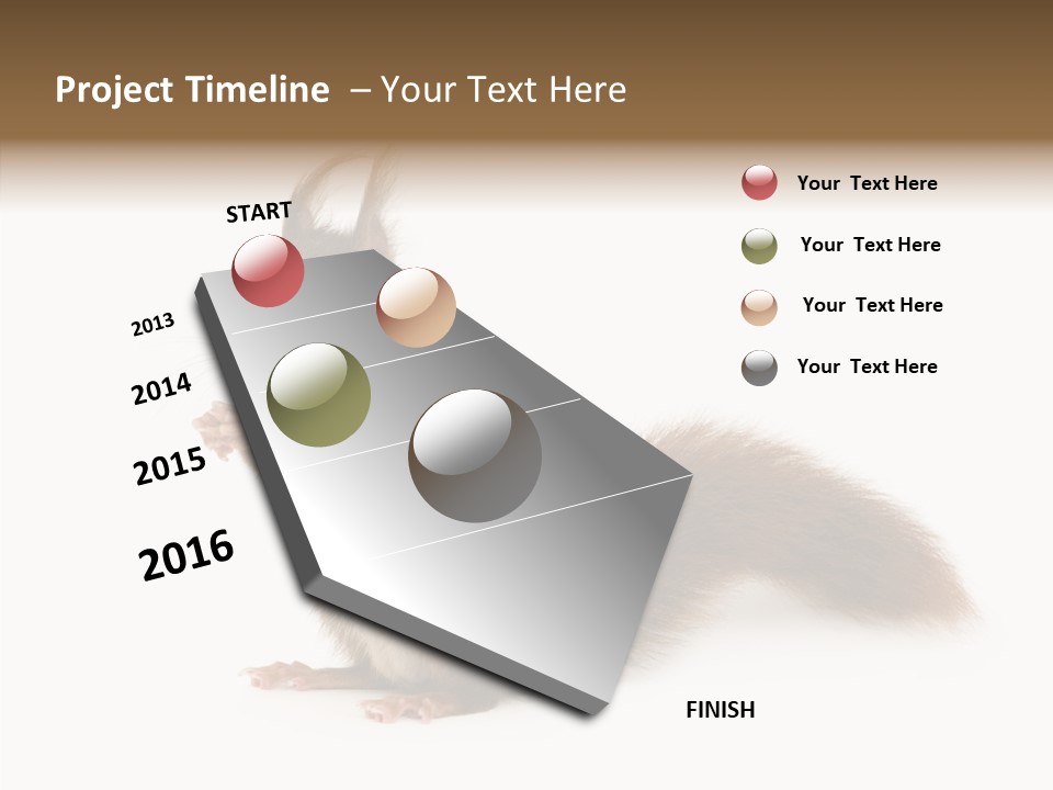 Cut Isolated Profile PowerPoint Template