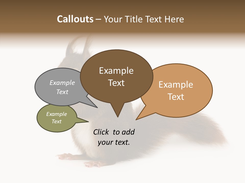 Cut Isolated Profile PowerPoint Template