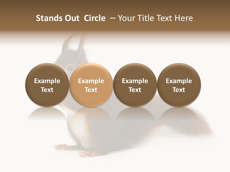 Cut Isolated Profile PowerPoint Template