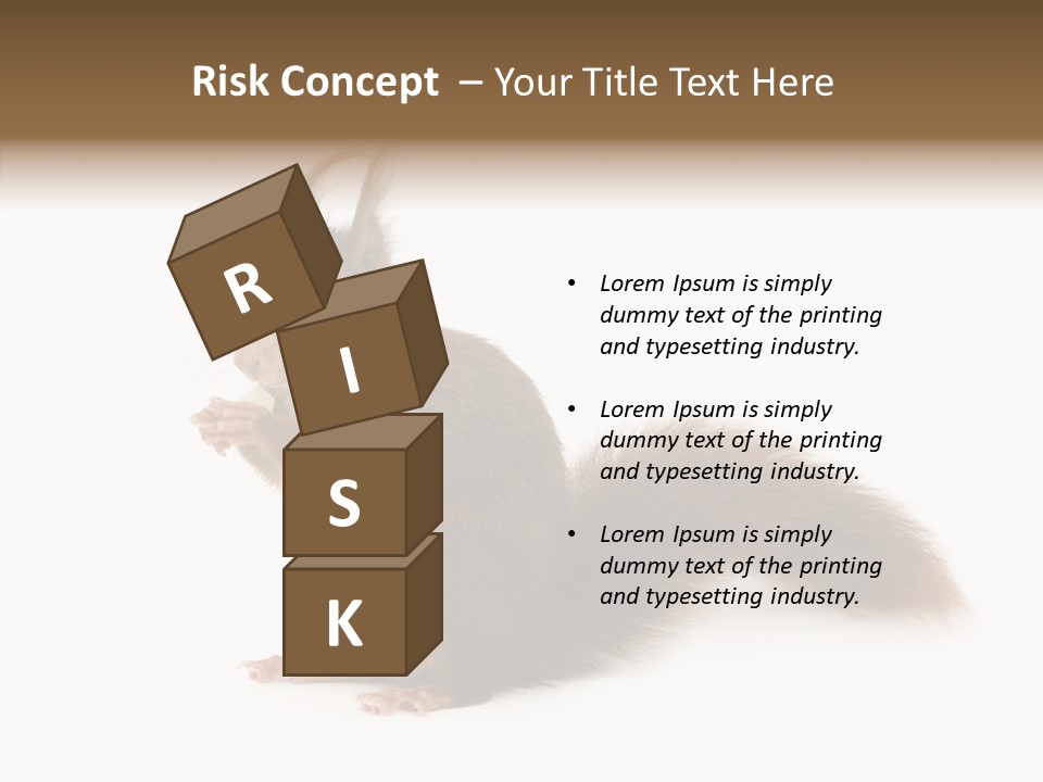 Cut Isolated Profile PowerPoint Template