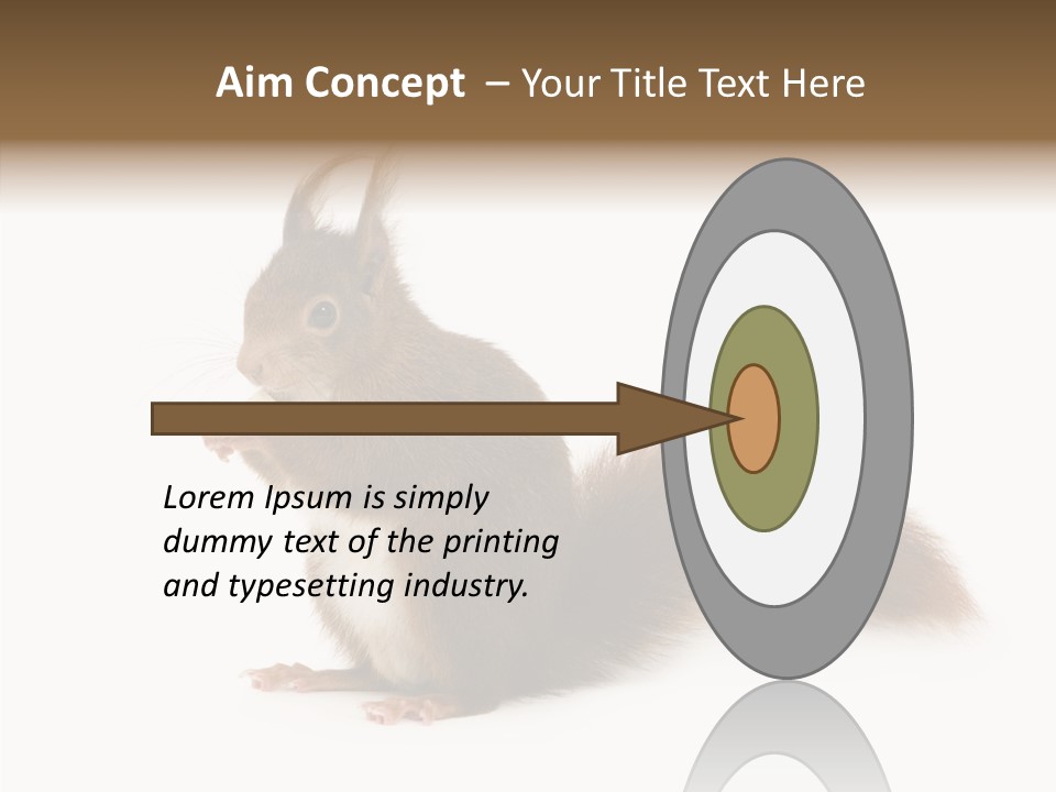 Cut Isolated Profile PowerPoint Template