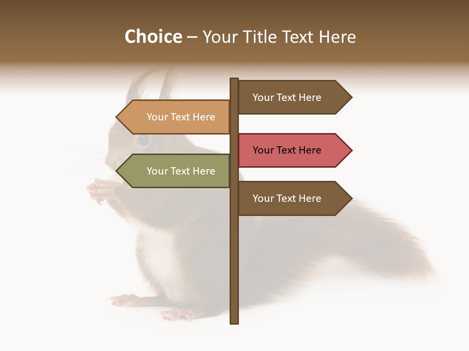 Cut Isolated Profile PowerPoint Template