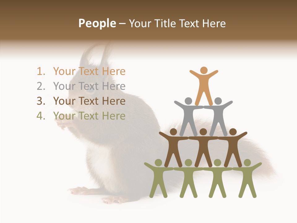 Cut Isolated Profile PowerPoint Template