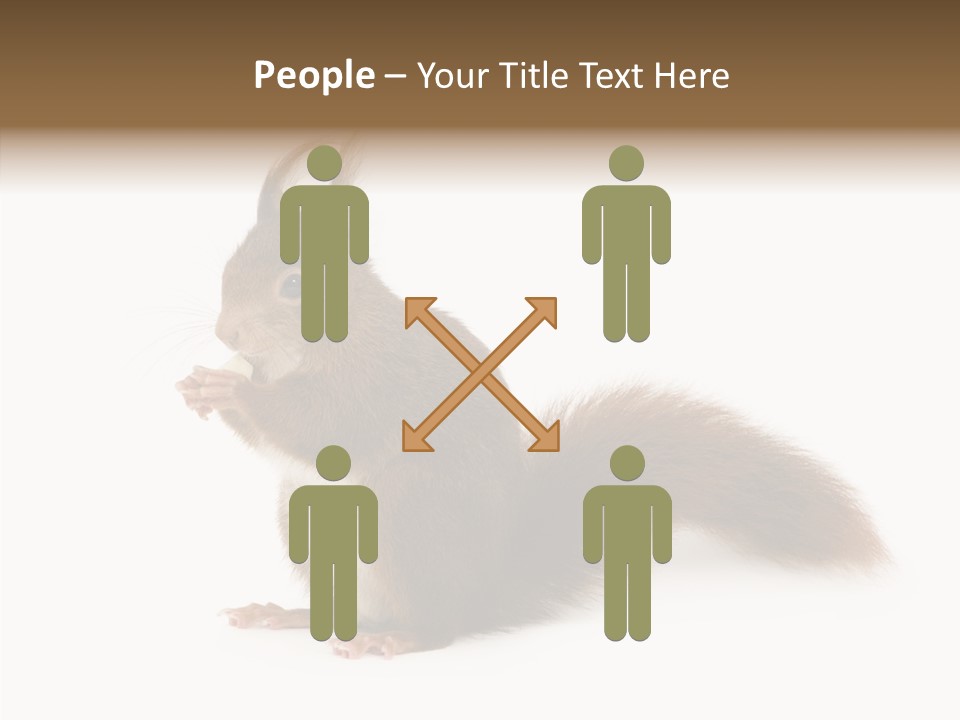 Cut Isolated Profile PowerPoint Template