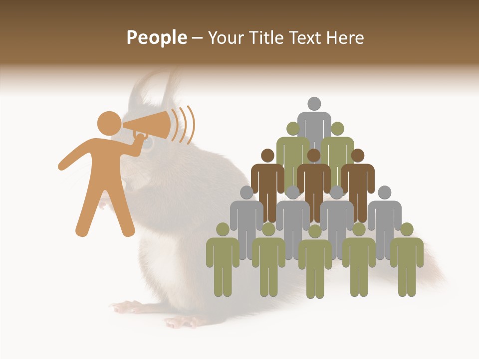 Cut Isolated Profile PowerPoint Template