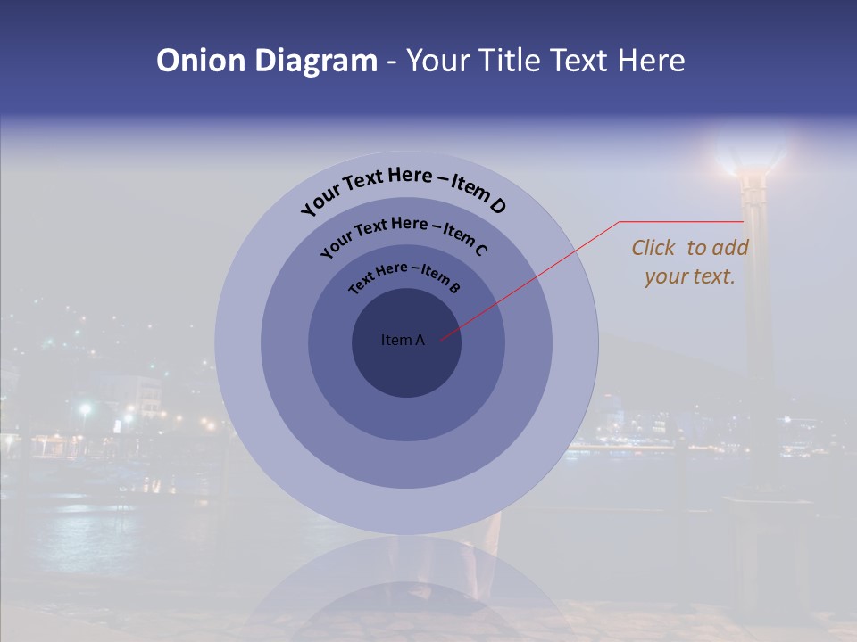 Night Dramatic Copyspace PowerPoint Template
