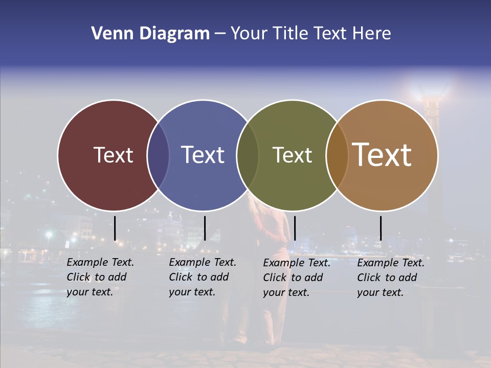 Night Dramatic Copyspace PowerPoint Template