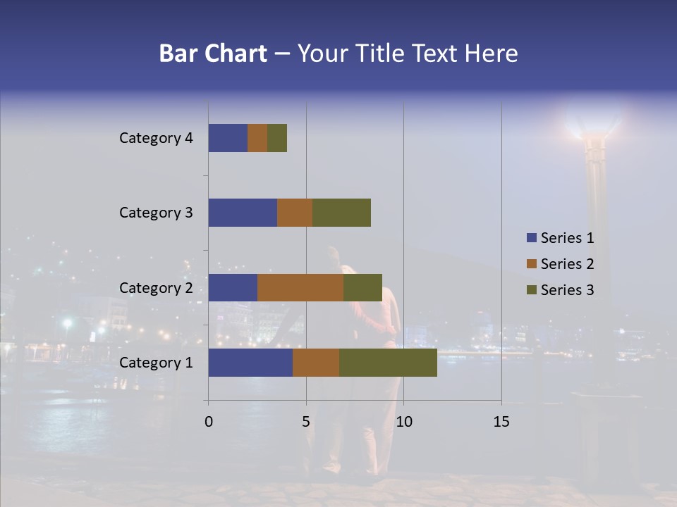 Night Dramatic Copyspace PowerPoint Template