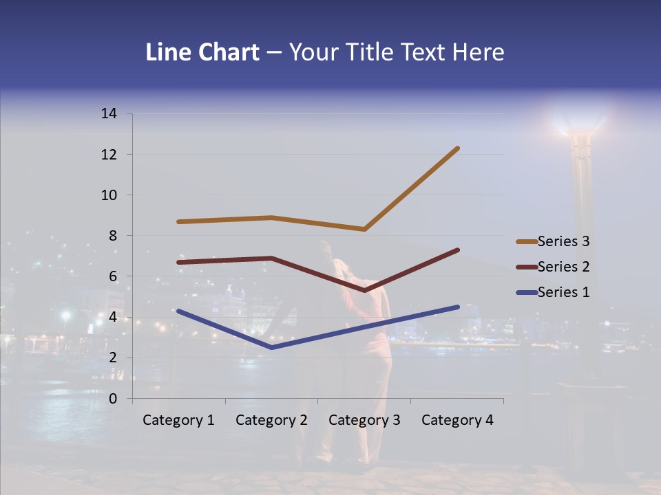 Night Dramatic Copyspace PowerPoint Template