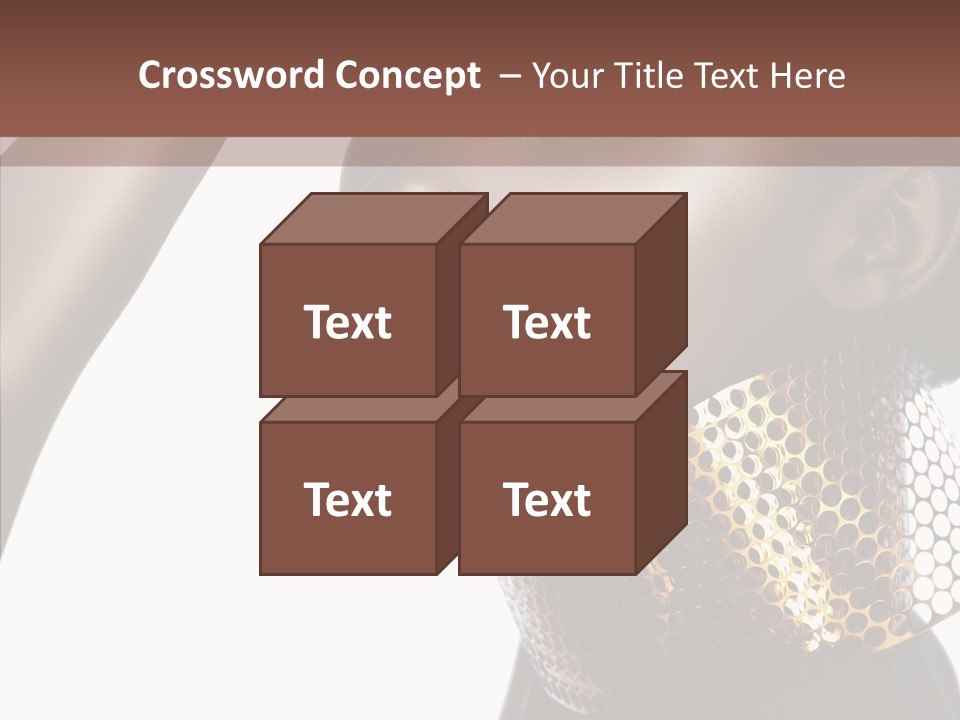 Beauty Shine Nose PowerPoint Template