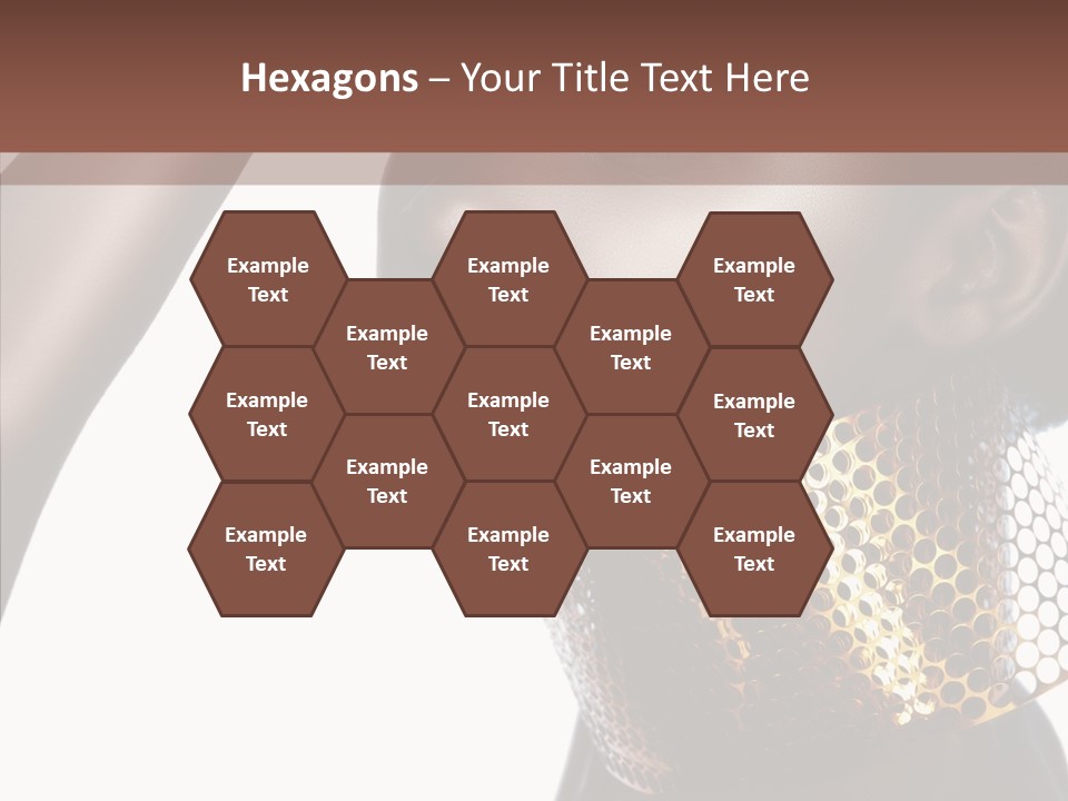 Beauty Shine Nose PowerPoint Template