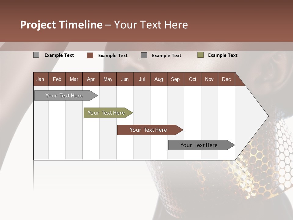 Beauty Shine Nose PowerPoint Template