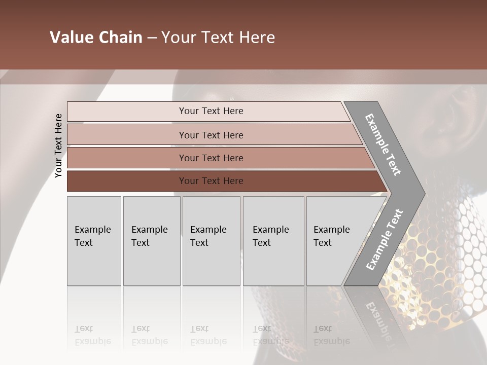 Beauty Shine Nose PowerPoint Template