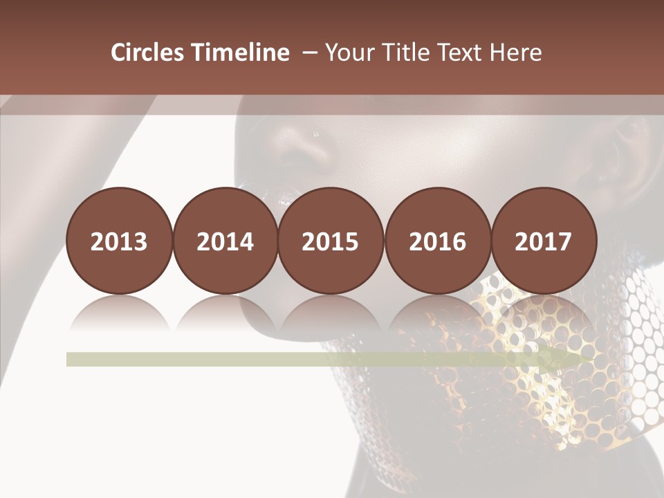 Beauty Shine Nose PowerPoint Template