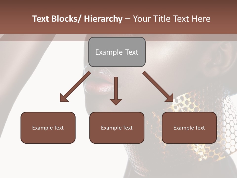Beauty Shine Nose PowerPoint Template