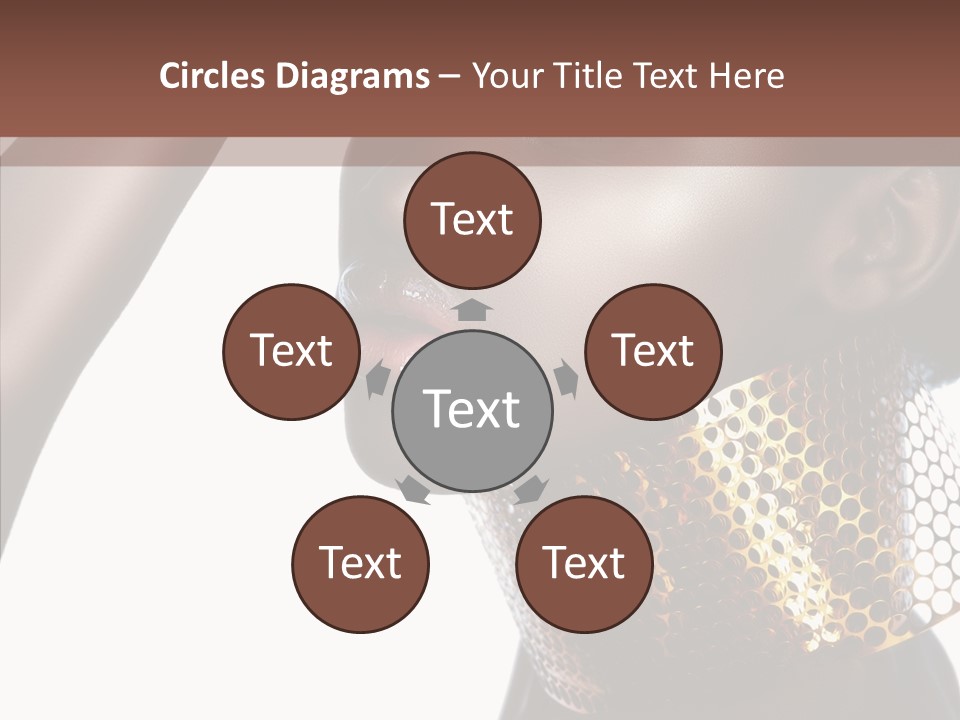 Beauty Shine Nose PowerPoint Template